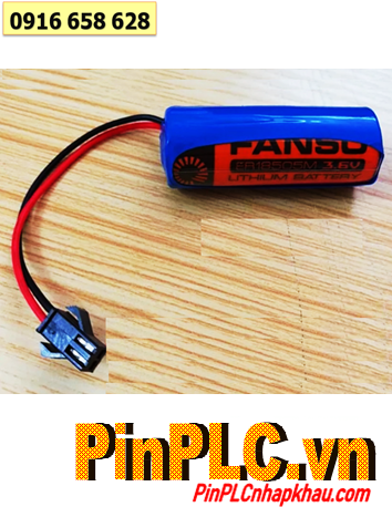 FANSO ER18505M (ZẮC CẮM), Pin nuôi nguồn PLC FANSO ER18505M Lithium 3.6V 3500mAh 